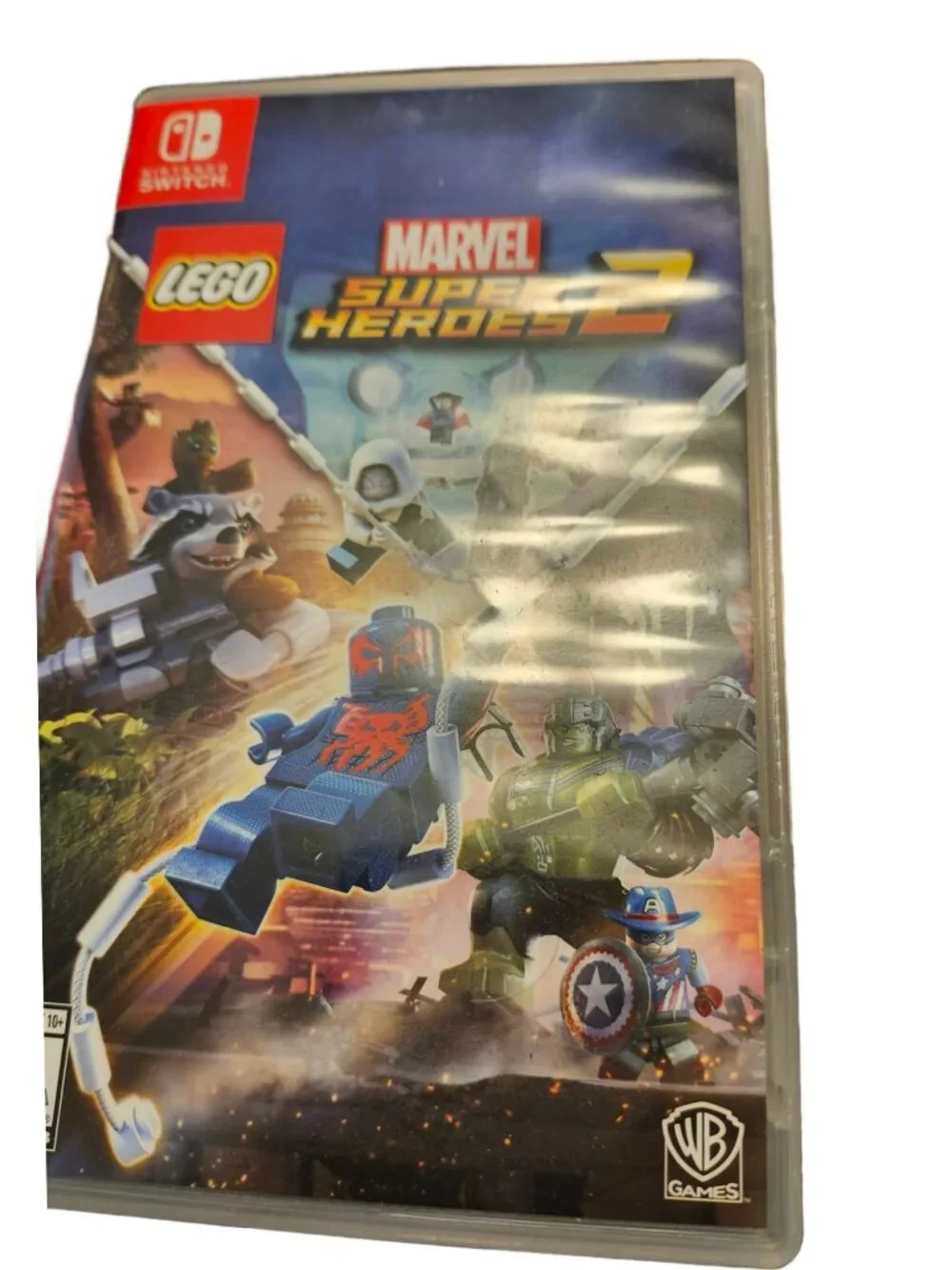 Nintendo Switch v1 Console Lego Super Hero 2 Game bundle-UNPATCHED